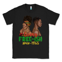Black living free ish since 1865 with afro black woman a Classic Tee - texasbilliewilder