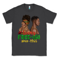 Smoke living free ish since 1865 with afro black woman a Classic Tee - texasbilliewilder