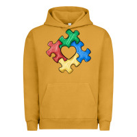 Pigment Peanut Butter autism puzzle Urban Hoodie - MaliasSmallBusiness