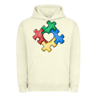 Pigment Pistachio autism puzzle Urban Hoodie - MaliasSmallBusiness