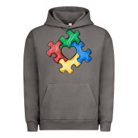 Pigment Tornado autism puzzle Urban Hoodie - MaliasSmallBusiness