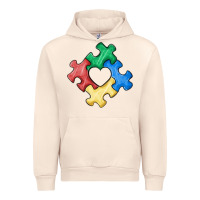 Sandshell autism puzzle Urban Hoodie - MaliasSmallBusiness