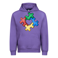 Tulip autism puzzle Urban Hoodie - MaliasSmallBusiness