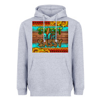 Heather Grey sweet and sassy Juneteenth Heavyweight Hoodie - HRA Design Shop