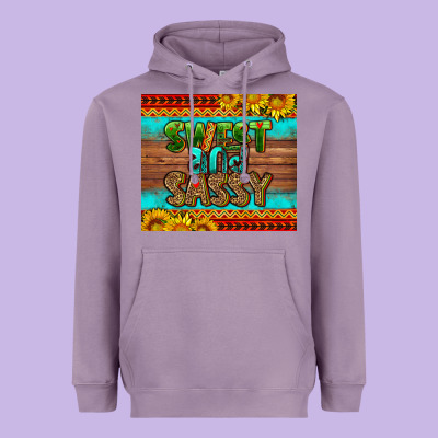 Sweet And Sassy Juneteenth Heavyweight Hoodie Designed By Hra Design Shop
