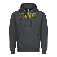 Smoke st patricks day gnomes shamrock horseshoes love Zipper Hoodie - RanaPortraitStore