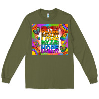 Army Green pride lgbtq Long Sleeve Tee - RanaPortraitStore
