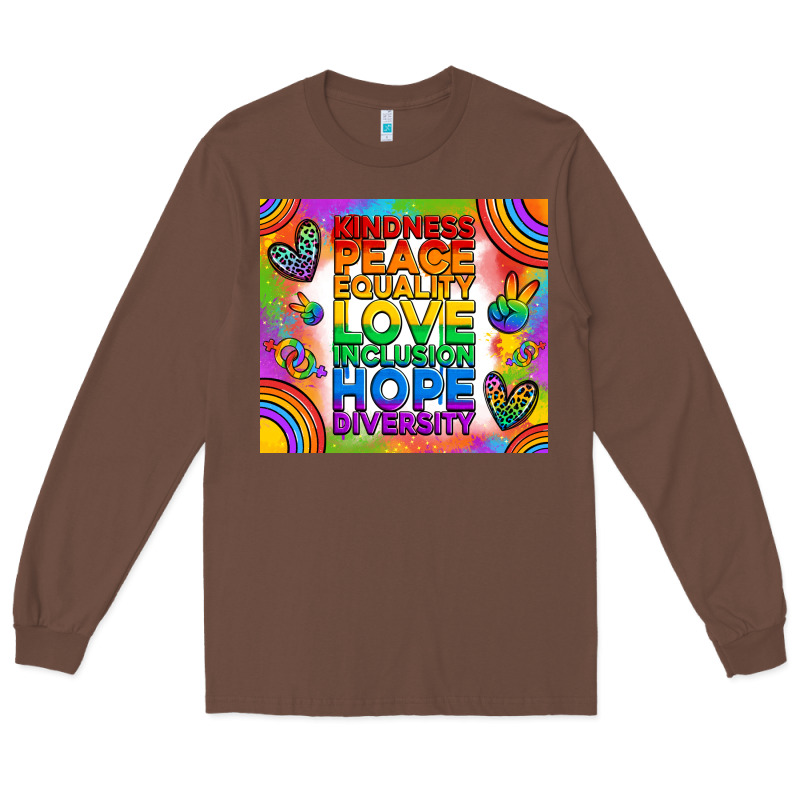 Pride Lgbtq Long Sleeve Tee by RanaPortraitStore | Teevron