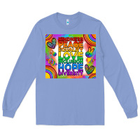 Colony Blue pride lgbtq Long Sleeve Tee - RanaPortraitStore