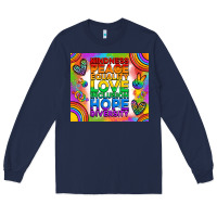 Navy pride lgbtq Long Sleeve Tee - RanaPortraitStore