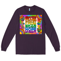 Plum pride lgbtq Long Sleeve Tee - RanaPortraitStore