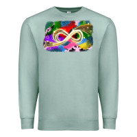 Seafoam infinity symbol autism Premium Sweatshirt - JahusDesignShop