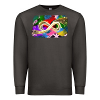 Smoke infinity symbol autism Premium Sweatshirt - JahusDesignShop