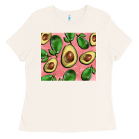 Bone avacado pink tumbler Ladies Tee - BarkalooDesign