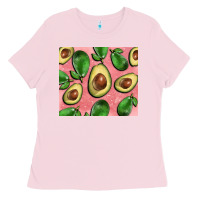 Bubblegum Pink avacado pink tumbler Ladies Tee - BarkalooDesign