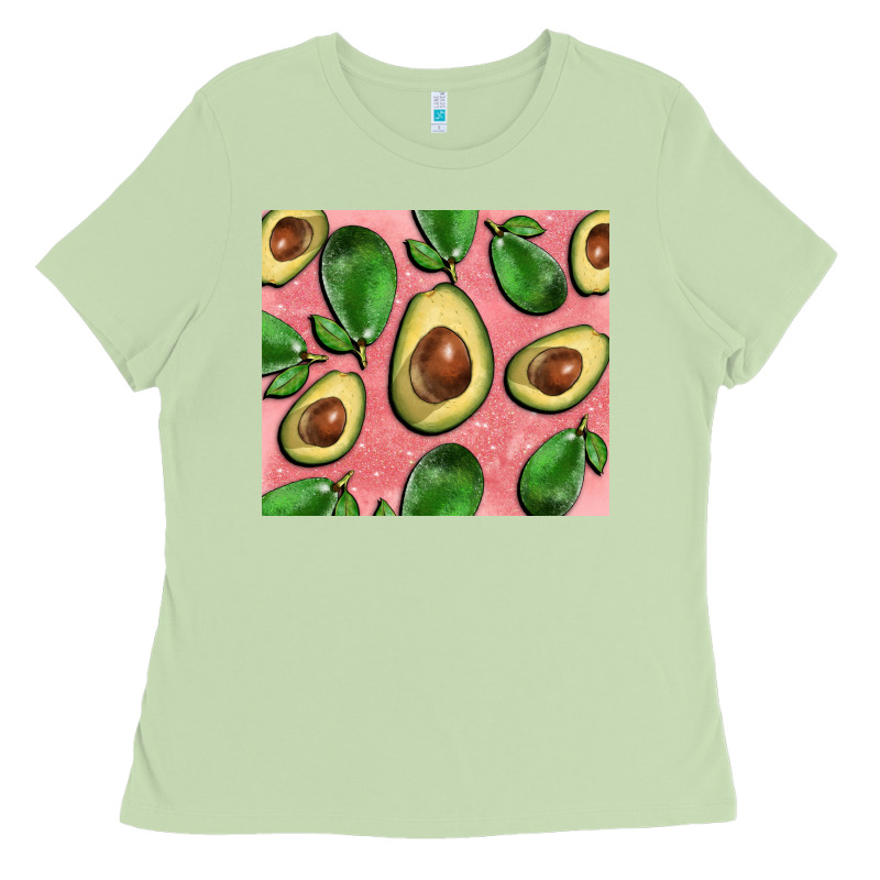 Avacado Pink Tumbler Ladies Tee by BarkalooDesign | Teevron