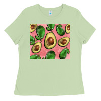 Matcha avacado pink tumbler Ladies Tee - BarkalooDesign