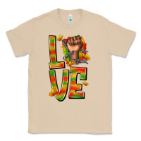 Mushroom love juneteenth with fist Classic Tee - texasbilliewilder