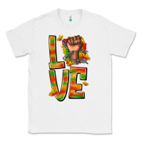 White love juneteenth with fist Classic Tee - texasbilliewilder