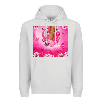 Dove Grey Breast Cancer diva Premium Hoodie - NancyCooperArtShop