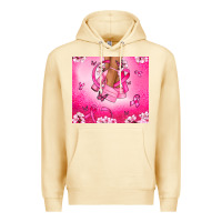 Pina Colada Breast Cancer diva Premium Hoodie - NancyCooperArtShop