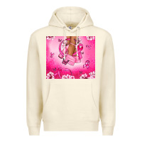 Sandshell Breast Cancer diva Premium Hoodie - NancyCooperArtShop