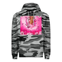 Slate Camo Breast Cancer diva Premium Hoodie - NancyCooperArtShop