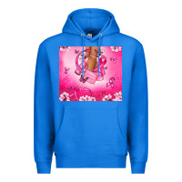True Royal Breast Cancer diva Premium Hoodie - NancyCooperArtShop