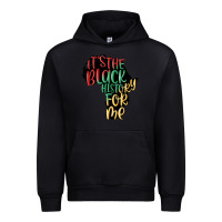Black its the black history for me Urban Hoodie - MaliasSmallBusiness