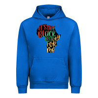 Cobalt its the black history for me Urban Hoodie - MaliasSmallBusiness
