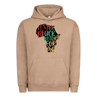 Pigment Burro its the black history for me Urban Hoodie - MaliasSmallBusiness