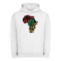 Pigment Lunar Rock its the black history for me Urban Hoodie - MaliasSmallBusiness