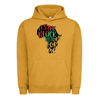 Pigment Peanut Butter its the black history for me Urban Hoodie - MaliasSmallBusiness