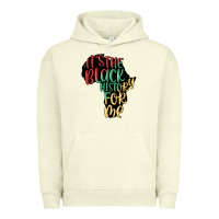 Pigment Pistachio its the black history for me Urban Hoodie - MaliasSmallBusiness