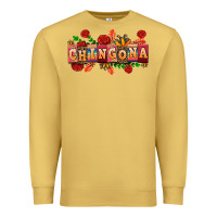 Antique Gold chingona Premium Sweatshirt - AdoDesignShop