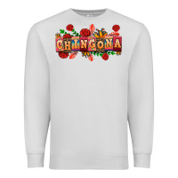 Dove Grey chingona Premium Sweatshirt - AdoDesignShop