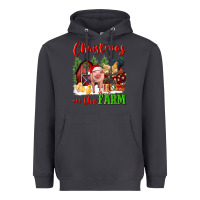Smoke christmas on the farm Heavyweight Hoodie - FaDigitalArtStudio