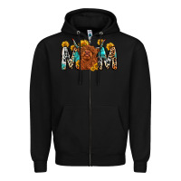 Black mom cow Zipper Hoodie - Zillion Design Studio