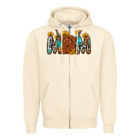 Sandshell mom cow Zipper Hoodie - Zillion Design Studio