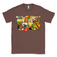 Chestnut lunch lady coffee cups Classic Tee - Zillion Design Studio