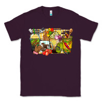 Plum lunch lady coffee cups Classic Tee - Zillion Design Studio
