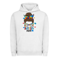 Pigment Lunar Rock messy bun autism mom Urban Hoodie - MaliasSmallBusiness