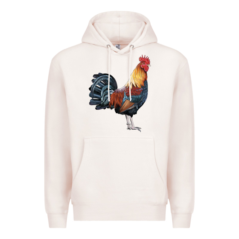 New Hampshire Red Rooster Premium Hoodie by LillyAllenDesigns | Teevron