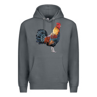 Rock New Hampshire Red Rooster Premium Hoodie - LillyAllenDesigns
