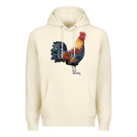 Sandshell New Hampshire Red Rooster Premium Hoodie - LillyAllenDesigns