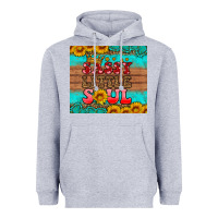 Heather Grey sassy little soul Heavyweight Hoodie - HRA Design Shop