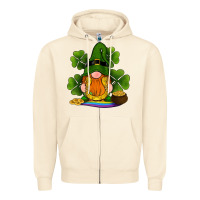 Sandshell st patricks day gnomes shamrock gold horseshoes rainbow Zipper Hoodie - RanaPortraitStore