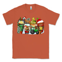 Copper Christmas tractor coffee cups Classic Tee - Zillion Design Studio