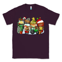 Plum Christmas tractor coffee cups Classic Tee - Zillion Design Studio