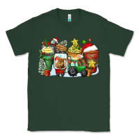 Sports Green Christmas tractor coffee cups Classic Tee - Zillion Design Studio